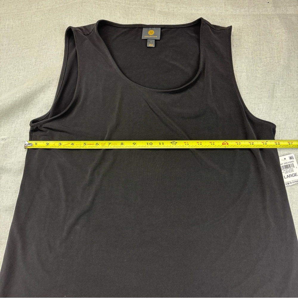 Jm Collection Women's Scoop-Neck Tank Top Size L - Picture 7 of 9